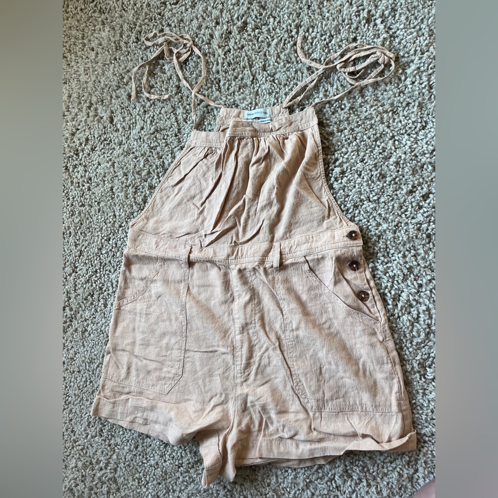 Urban outfitters tan overalls size M